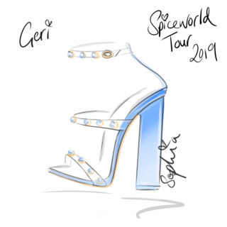Spice Girls Shoes Geri