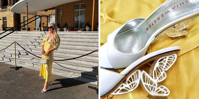 Sophia Webster at Buckingham Palace 